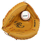 Пастка рукавичка для бейсболу Star Коричневий (розмір 11,5 дюймів) WG1100L, фото 4