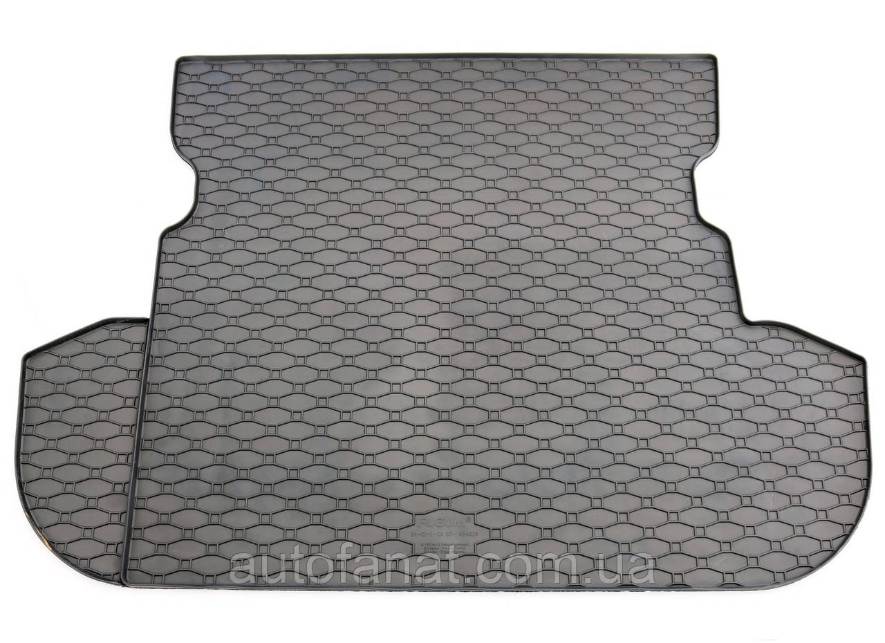 Килимок у багажник Mitsubishi Outlander 2007–2012 / Citroën C-Crosser / Peugeot 4007, гумовий, модельний, Rigum Чехія (404029), фото 1