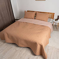 Покривало ТЕП "VINTAGE" наволочка 50*70 см Кофейне/Вінтаж, 150x210