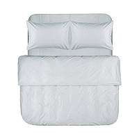 Підковдра з наволочками Pure Mavi Penelope блакитна 220х240 см + 2 наволочки 50х70 см