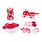 Набір посуду для дітей з газовою плитою 1047, іграшковий посуд 34 елементи, фото 2