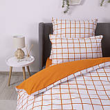 Постільна білизна ТЕП "Happy Sleep" Terracotta Check, 50x70, полуторна, фото 5