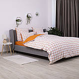 Постільна білизна ТЕП "Happy Sleep" Terracotta Check, 50x70, полуторна, фото 4