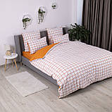 Постільна білизна ТЕП "Happy Sleep" Terracotta Check, 50x70, полуторна, фото 3