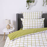 Постільна білизна "ТЕП" Olive Check, 70x70, полуторна, фото 5
