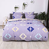 Постільна білизна ТЕП "Soft dreams" Rhombus, 70x70, євро, фото 2