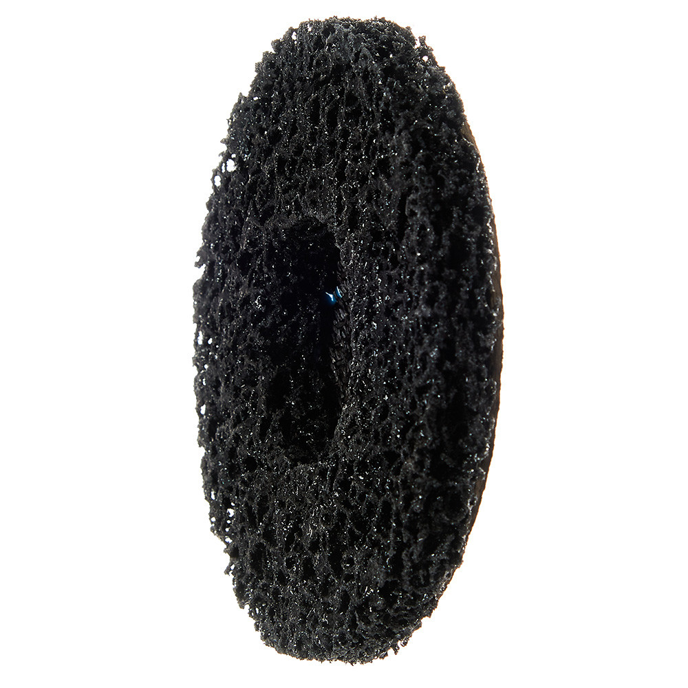 Круг зачисний з нетканного абразиву (корал) Vitals Master Т27 125×22,2 мм фіолетовий жорсткий