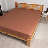 Простирадло "НАТХНЕННЯ" з резинкою Карамельний, 200x200, фото 2