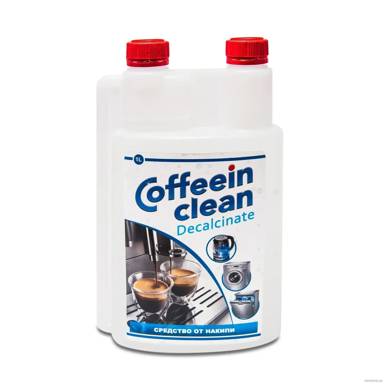 Coffeein clean Рідина DECALCINATE від накипу 1л