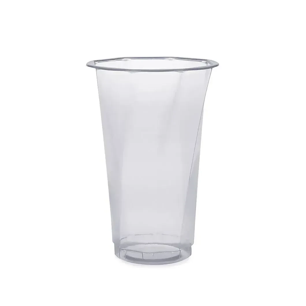 Стакани Купольні Гвинтові з кришкою 400мл 50шт