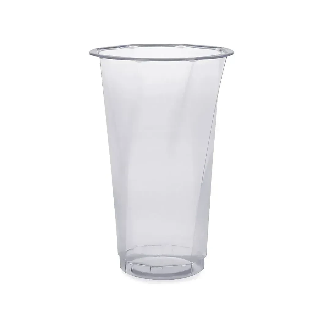 Стакани Купольні Гвинтові з кришкою 500мл 50шт