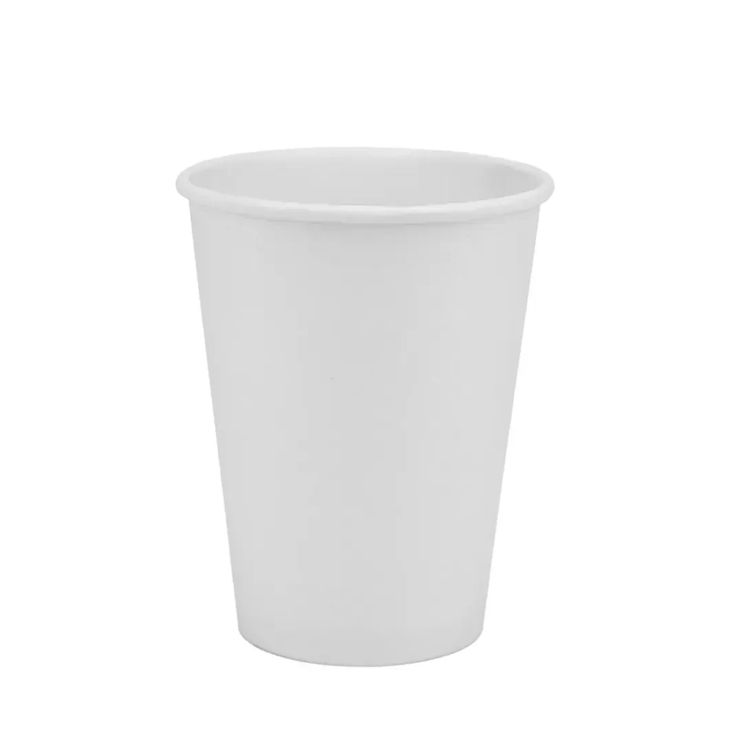 Стакан паперовий 400мл Одношаровий білий 50шт