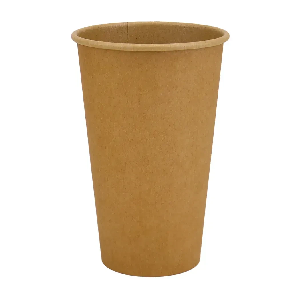 Стакан паперовий 500мл Одношаровий крафт 50шт