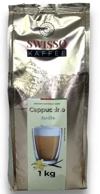 Капучино SWISSO KAFFEE CAPPUCCINO Vanille 1кг