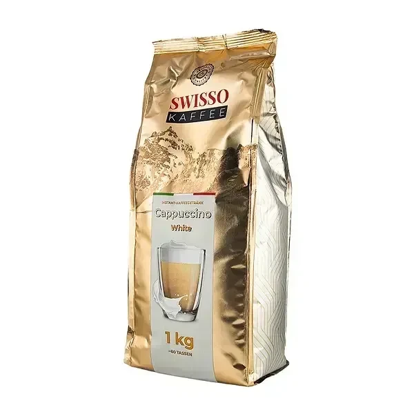 Капучіно Swisso Kaffee White Білий шоколад 1кг