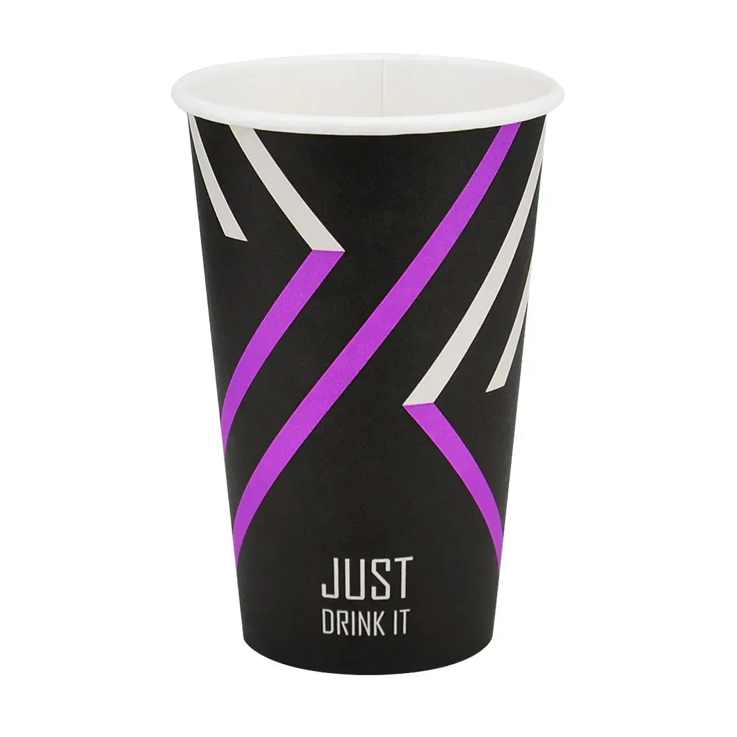 Стакан паперовий 500мл одношаровий Just Drink 50шт