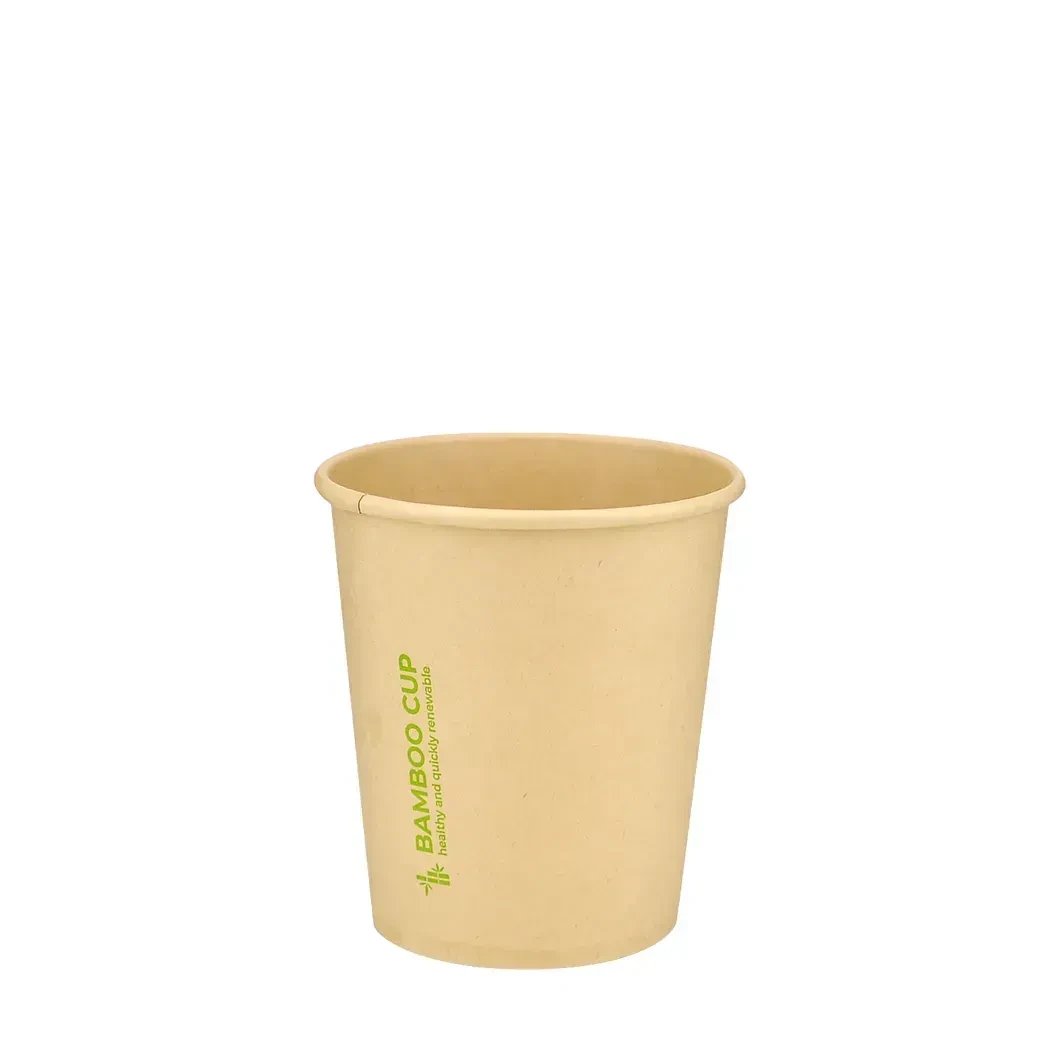 Стакан бамбуковий 185мл одношаровий Bamboo Cup 50шт