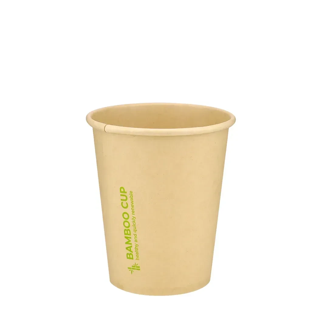 Стакан бамбуковий 270мл одношаровий Bamboo Cup 50шт