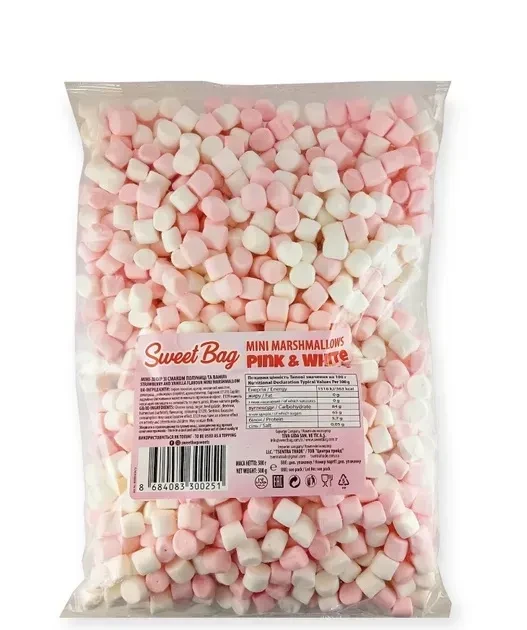 SWEET BAG MINI Маршмелоу Pink&White 500г