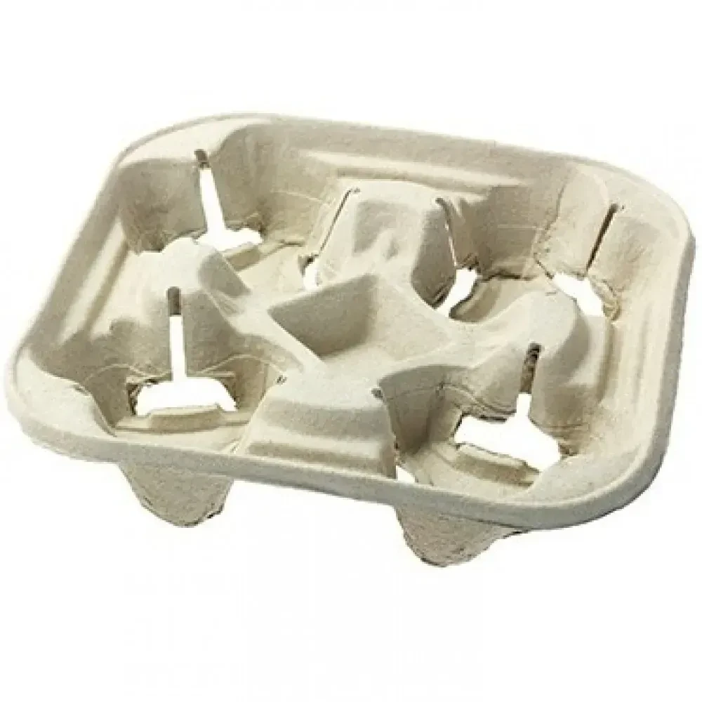 Холдер для стаканів на 4 секції крафт 110шт