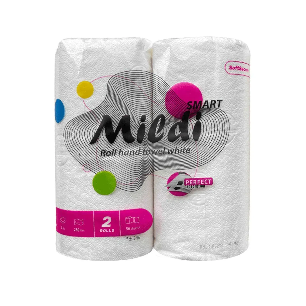 Рушник Паперовий ''Mildi Smart" целюлозний 2шар