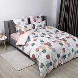 Постільна білизна ТЕП "Happy Sleep" Барвисті соти, 50x70, полуторна, фото 3