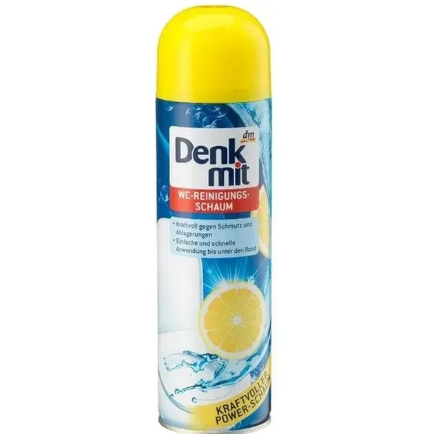 Піна для очистки унітазу DenkMit WC-Reinigungsschaum Zitrone 500 мл
