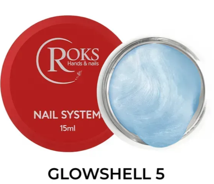 Гель для нарощування No05 ROKS Glowshell 15 мл