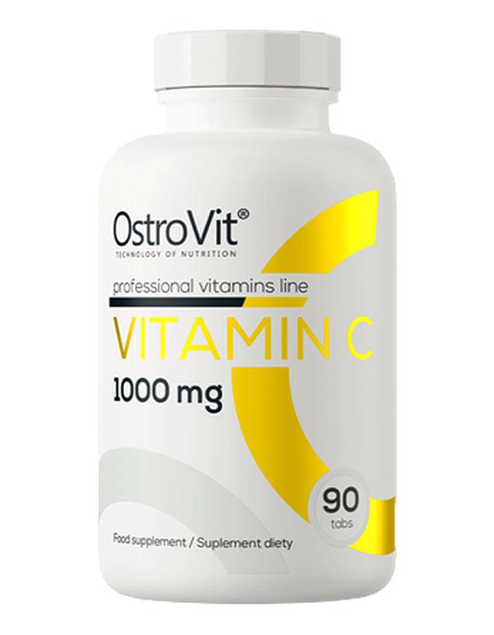 Вітамін С Ostrovit Vitamin C 1000 мг 90 таб Польща