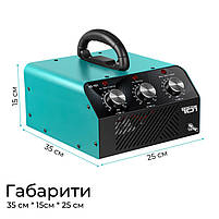 Промисловий озонатор для повітря, води, продуктів Doctor-101 HS-G01. Потужний генератор озону з іонізацією, фото 3