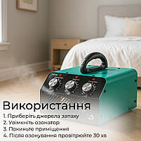 Промисловий озонатор для повітря, води, продуктів Doctor-101 HS-G01. Потужний генератор озону з іонізацією, фото 10