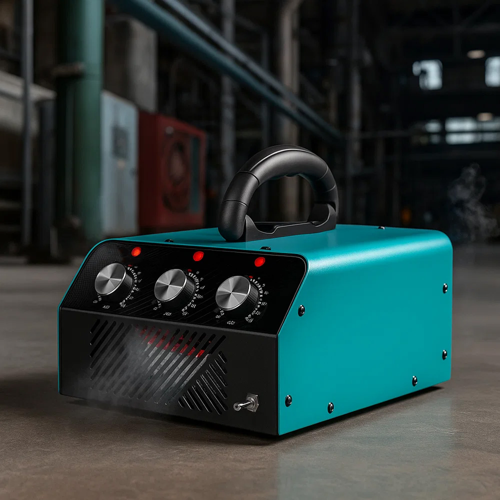 Промисловий озонатор для повітря, води, продуктів Doctor-101 HS-G01. Потужний генератор озону з іонізацією, фото 1