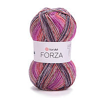Нитки та пряжа для в'язання шкарпеткова напіввовна 75/25 FORZA YarnArt Форза ЯрнАрт № 2601