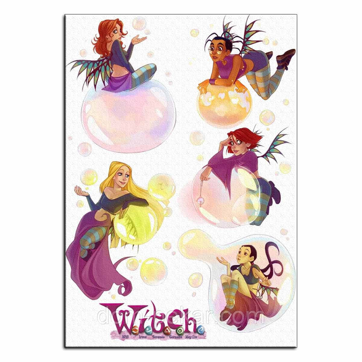 Феї Witch вафельна картинка