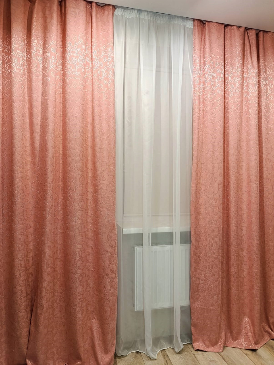 Шторний комплект з оксамитовим напиленням (LT 03)