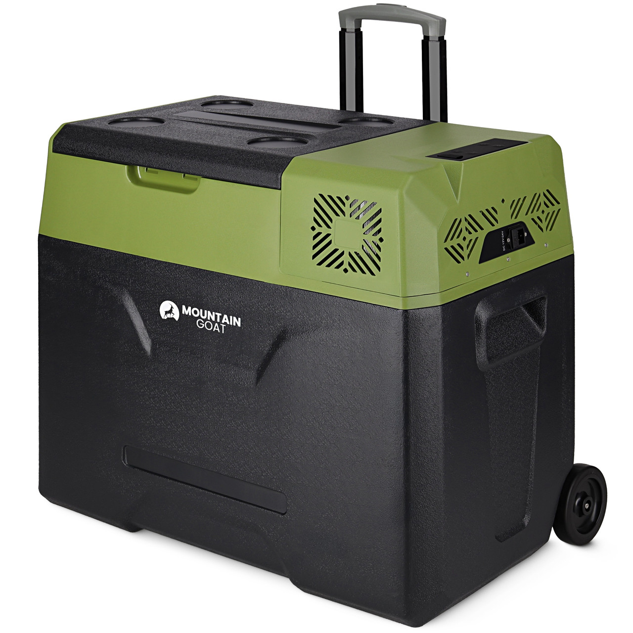 Холодильник туристичний компресорний Mountain Goat XTREME 47.3 л електричний, переносний Black/Olive (P-5905973404891)