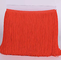 Бахрома для бальних суконь 20 см*9 м ЧЕРВОНА