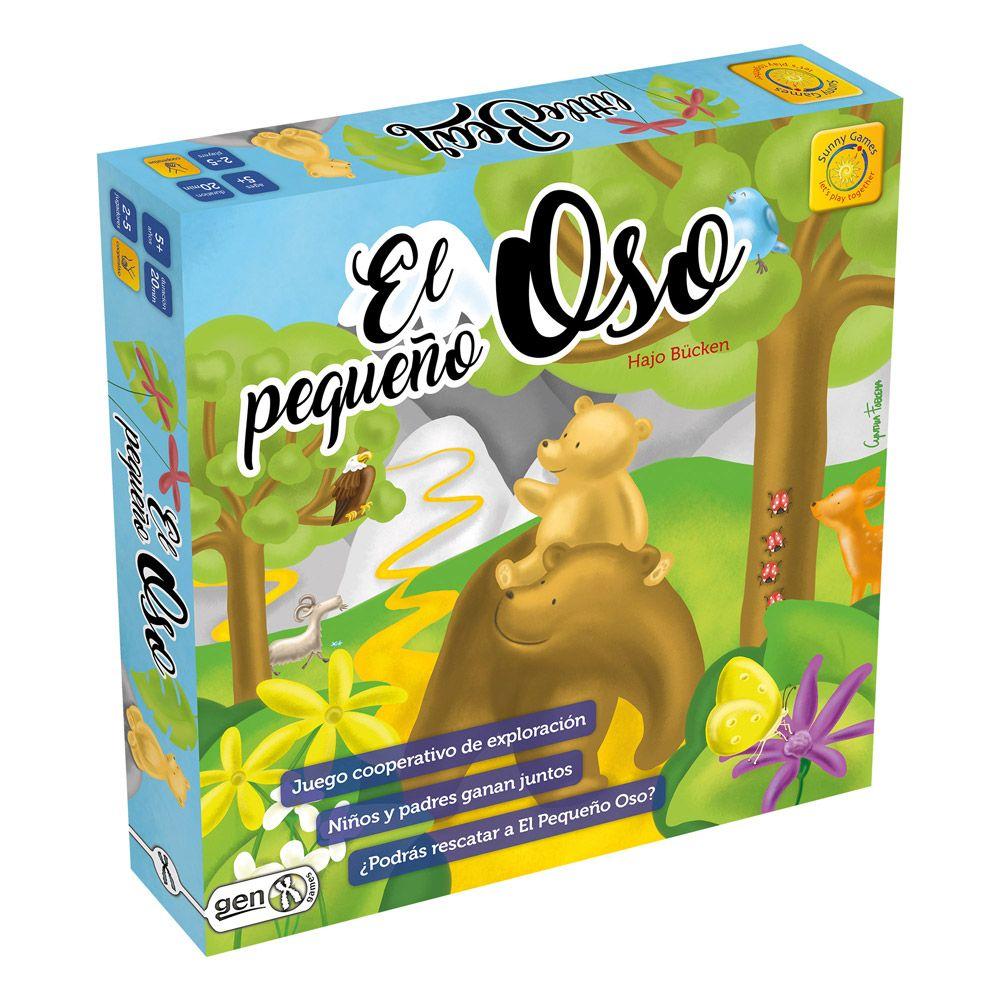 Настільна кооперативна гра Ведмедик, 4+ (El Pequeno Oso, Bärenspiel, Kleine Beer), фото 1