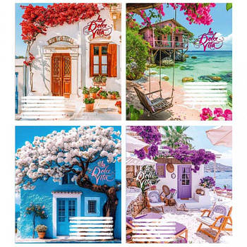 Зошит 60 листів клітинка Відпочинок 647033 G-Rich