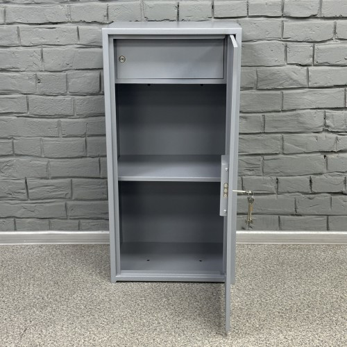 Офісний сейф (88х44х36 см.) СБЕ-880 сірий, фото 1