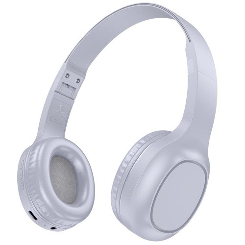 Bluetooth навушники накладні Hoco W46 (Сірий)