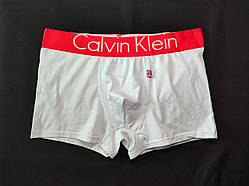 Модні білі чоловічі труси боксери Calvin Klein