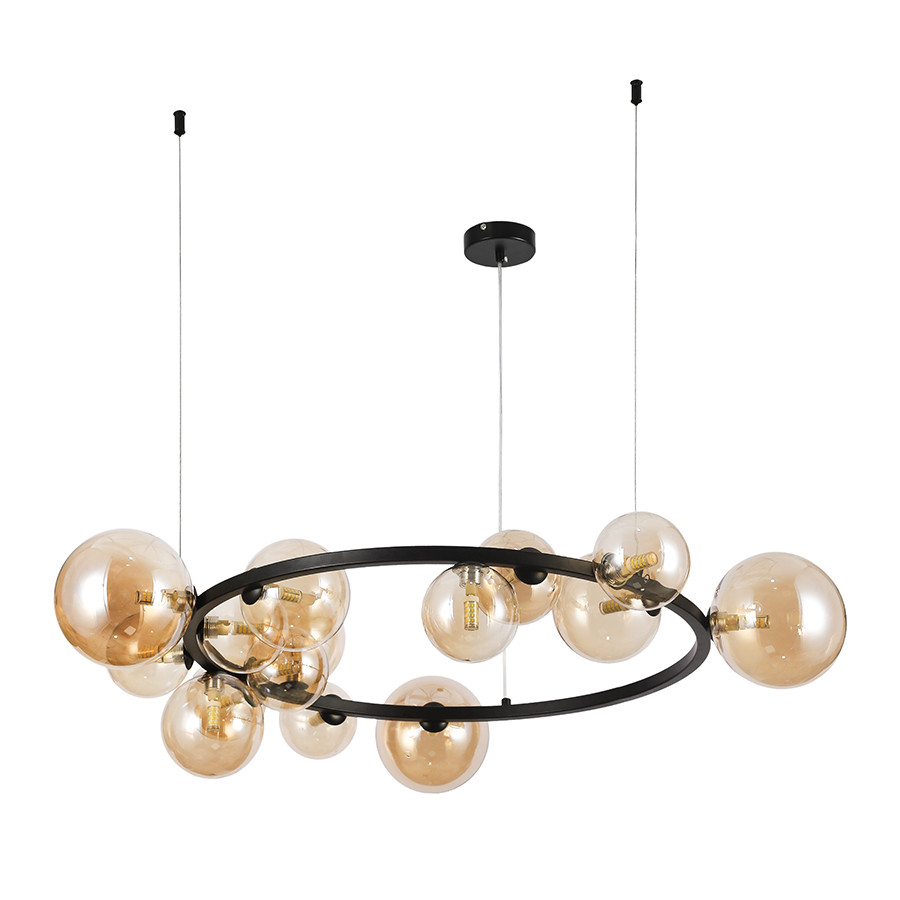 Люстра Levistella 918LP267-15 BK+BR, фото 1