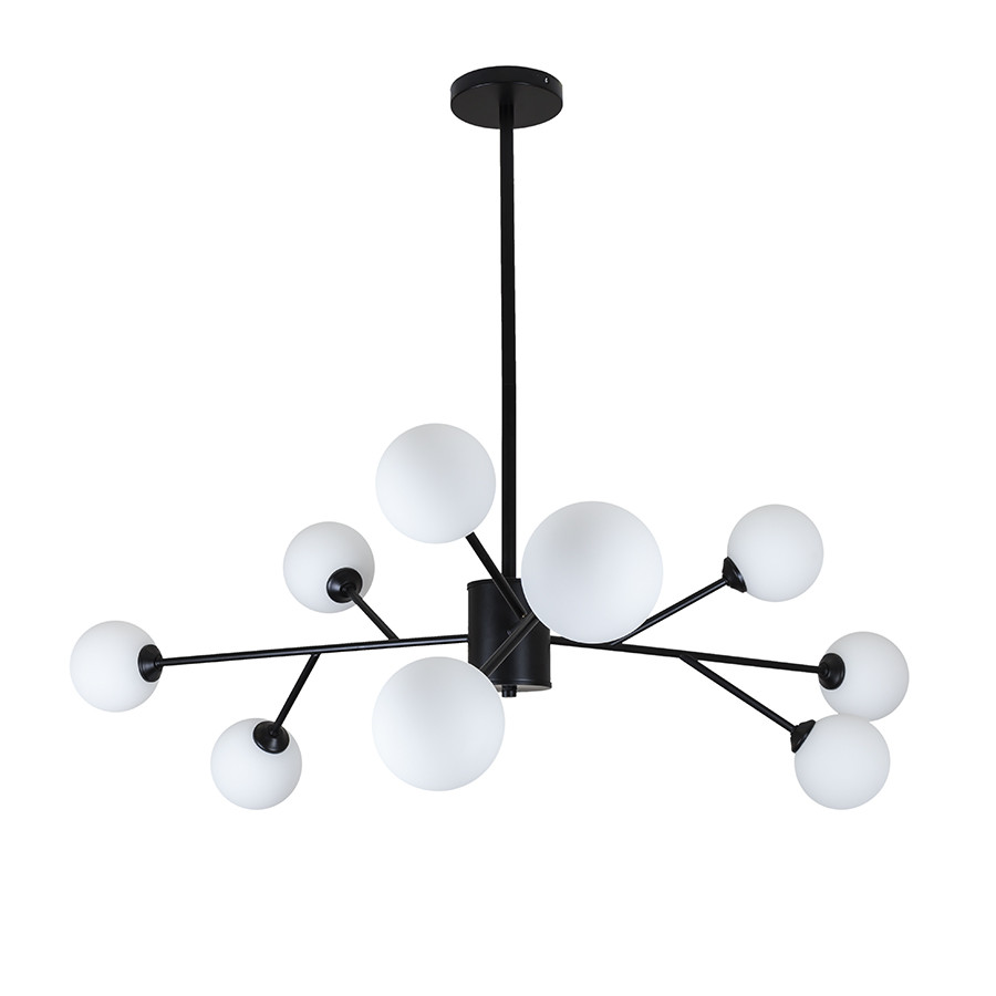 Люстра Levistella 7529806-9 BK+WH, фото 1