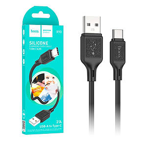 Кабель Type-C Hoco X90 Cool Silicone (3A) 1м