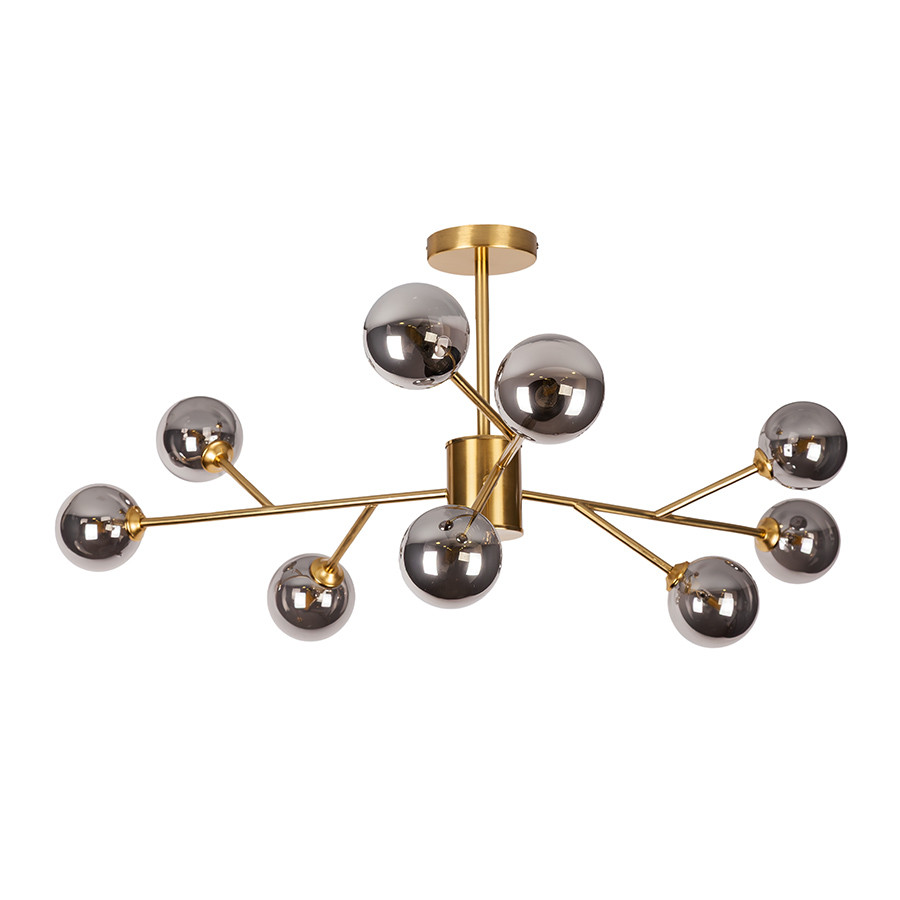 Люстра Levistella 7529806-9 BRZ+BK, фото 1