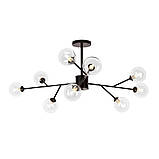 Люстра Levistella 7529806-9 BK+CL, фото 2