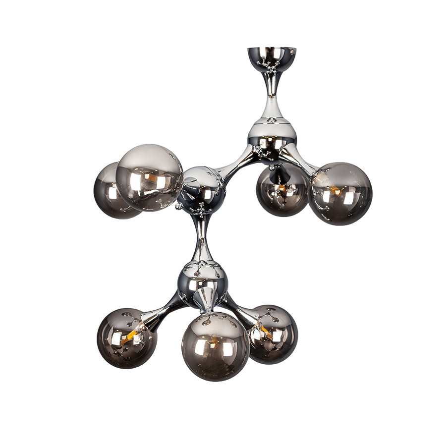 Люстра в спальню LVS7529817-7 CR+BK, фото 1