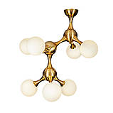 Люстра в спальню LVS7529817-7 BRZ+WH, фото 2