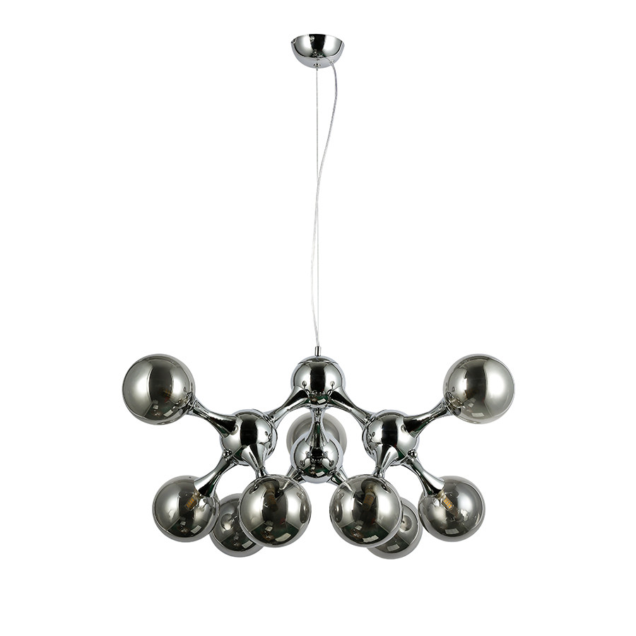 Люстра в спальню LVS7529816-9 CR+BK, фото 1